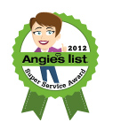 Angie's List Super Service Award Winner 2012